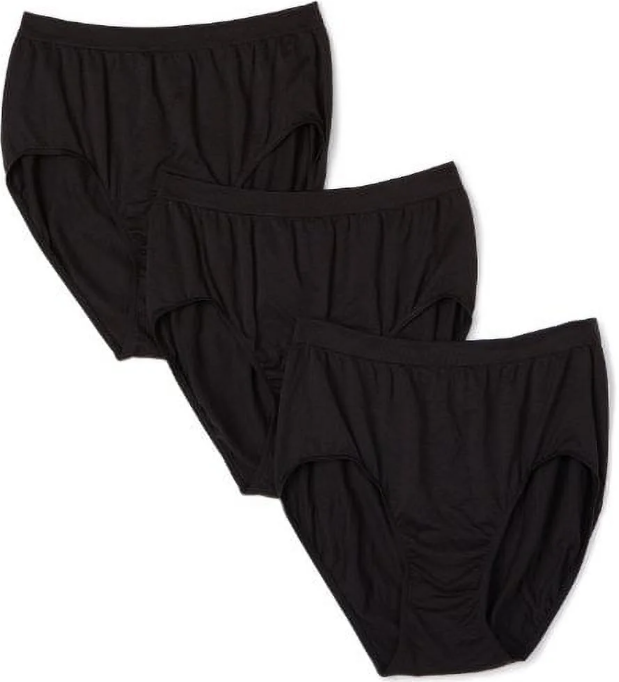 Black Cotton Panty