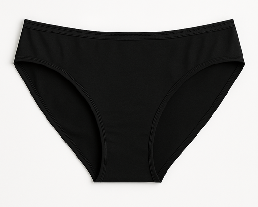 Black Cotton Panty