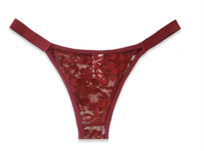 Elegant Lace Thong